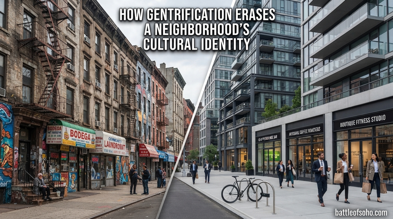 How Gentrification Erases a Neighborhood's Cultural Identity