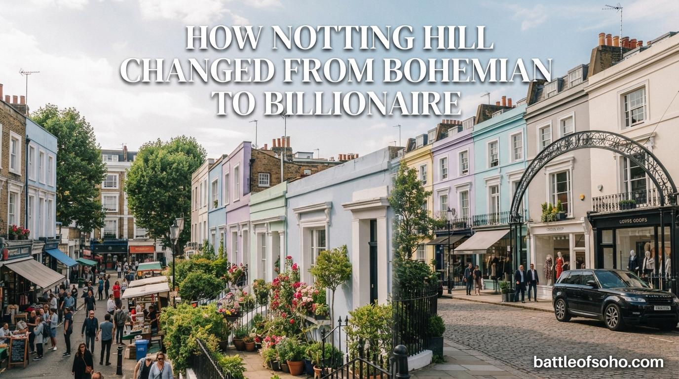 How Notting Hill Changed From Bohemian to Billionaire