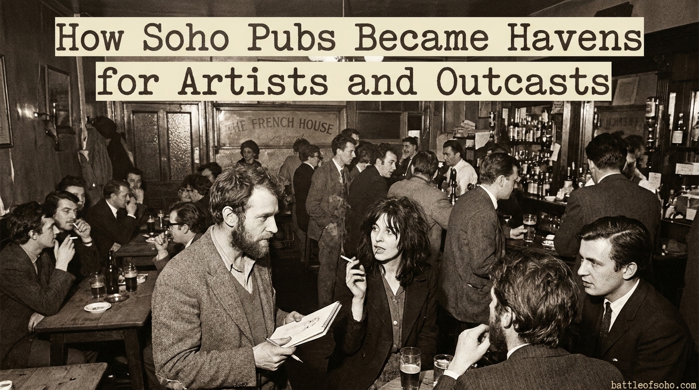 How Soho Pubs Became Havens for Artists and Outcasts