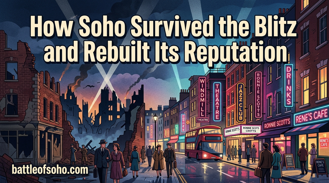 How Soho Survived the Blitz and Rebuilt Its Reputation