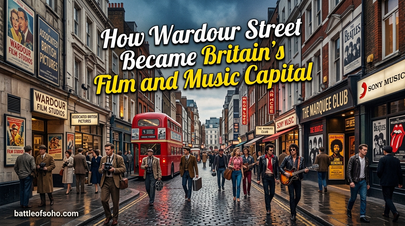 How Wardour Street Became Britain’s Film and Music Capital