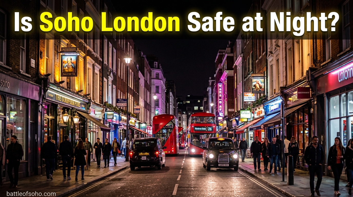 Is Soho London Safe at Night
