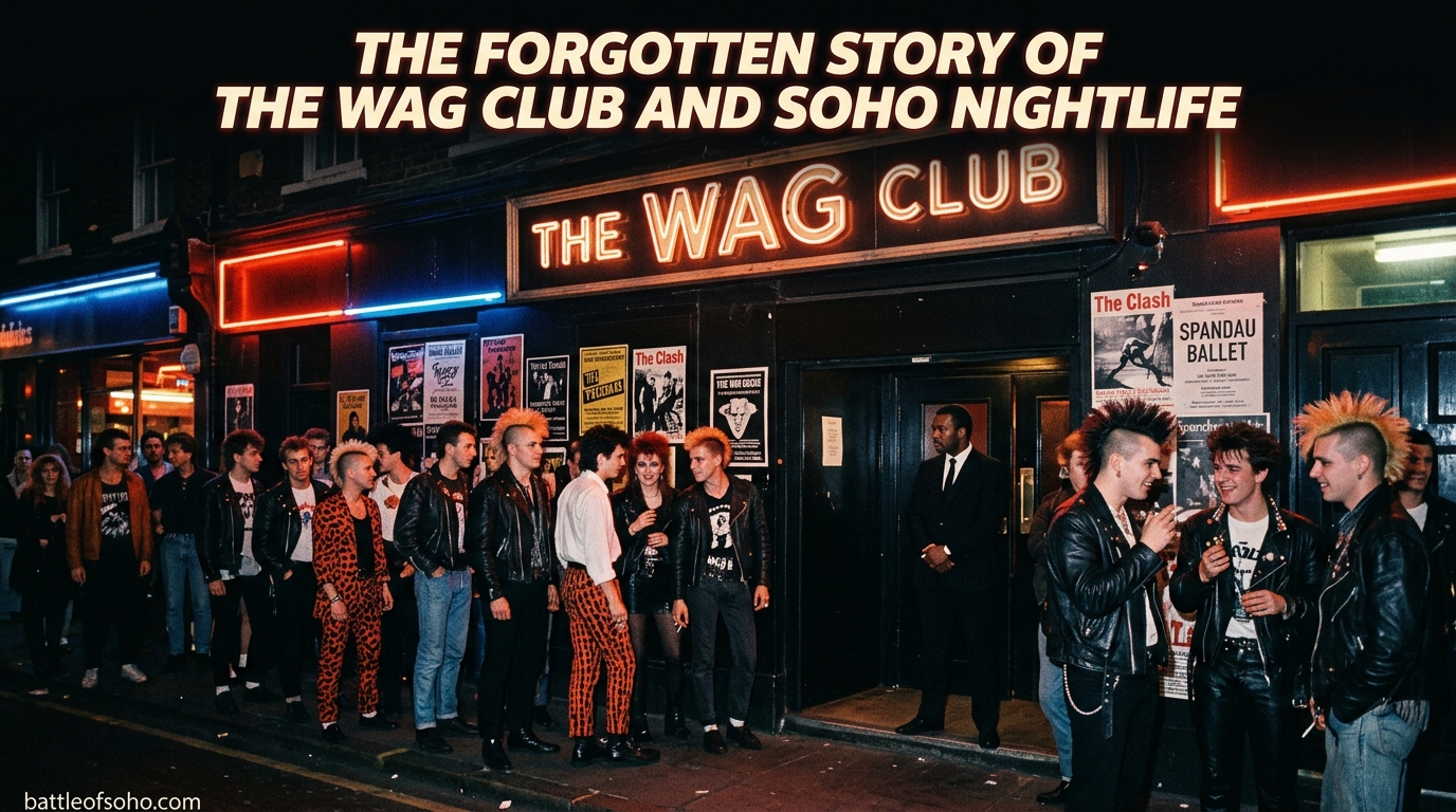 The Forgotten Story of the Wag Club and Soho Nightlife