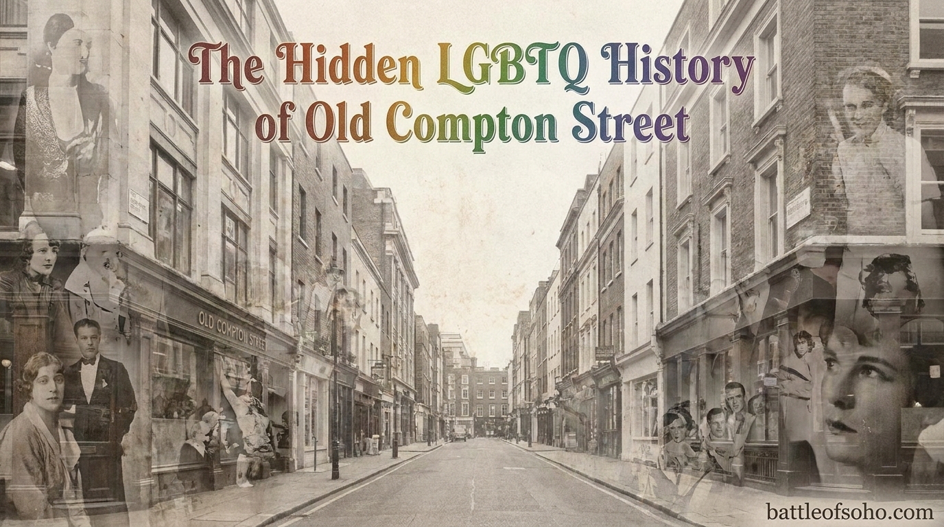 The Hidden LGBTQ History of Old Compton Street