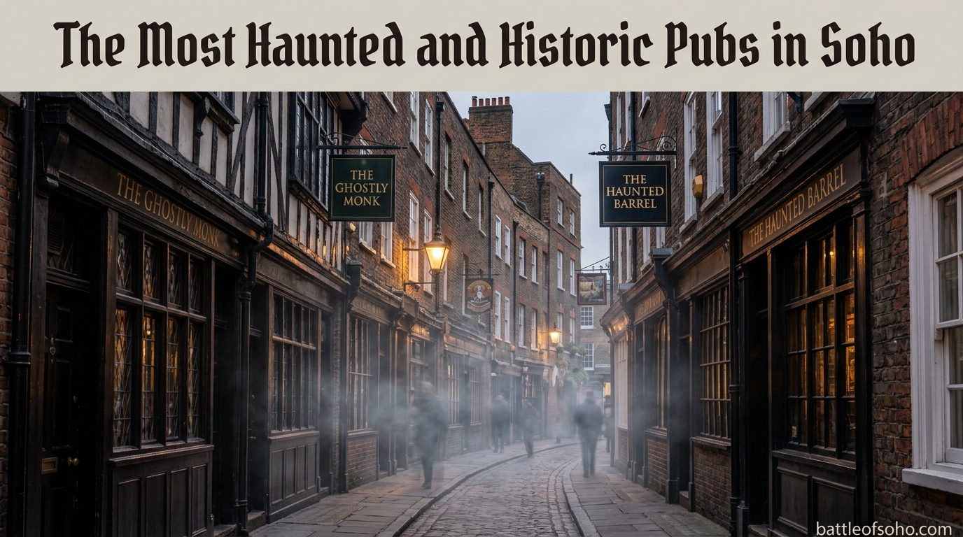 The Most Haunted and Historic Pubs in Soho