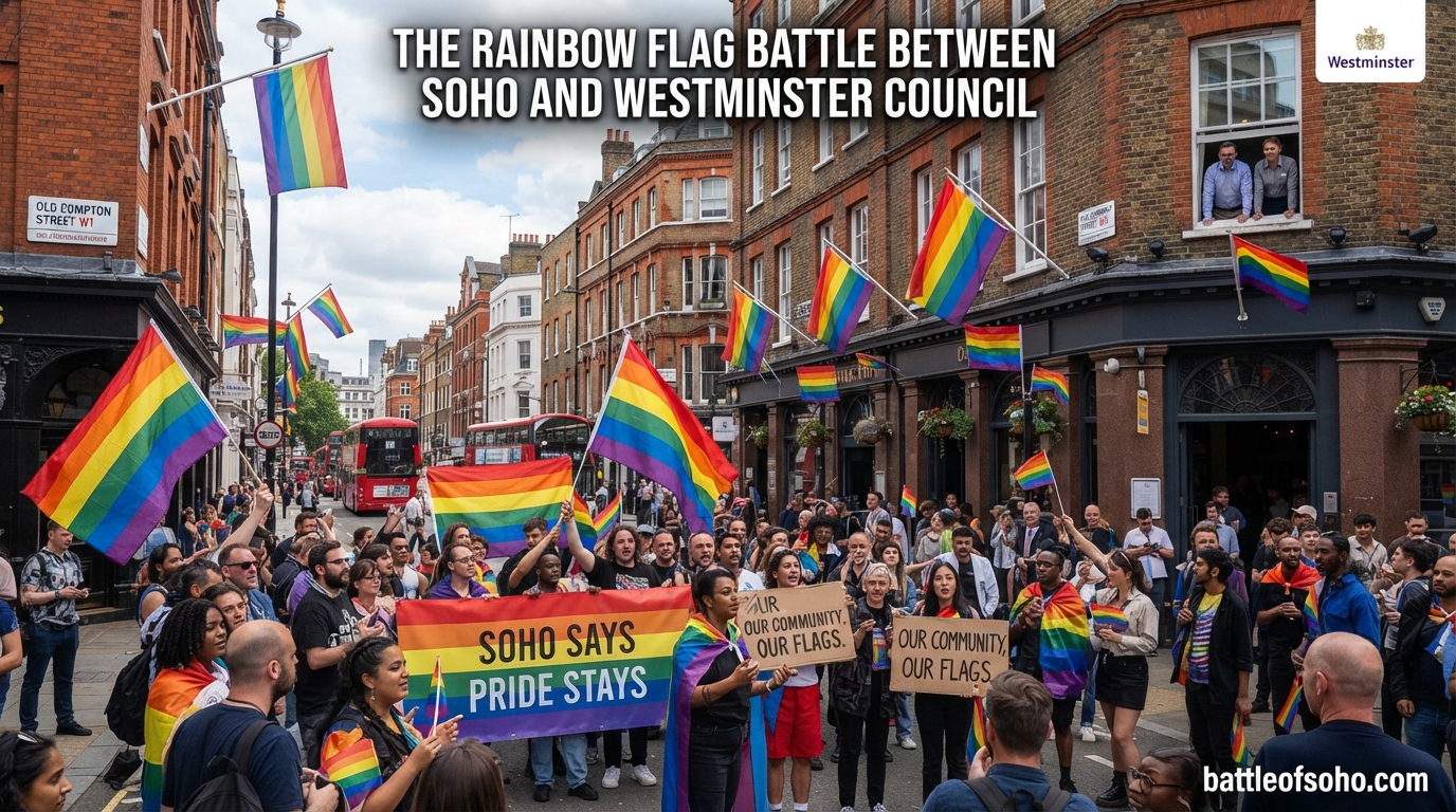 The Rainbow Flag Battle Between Soho and Westminster Council