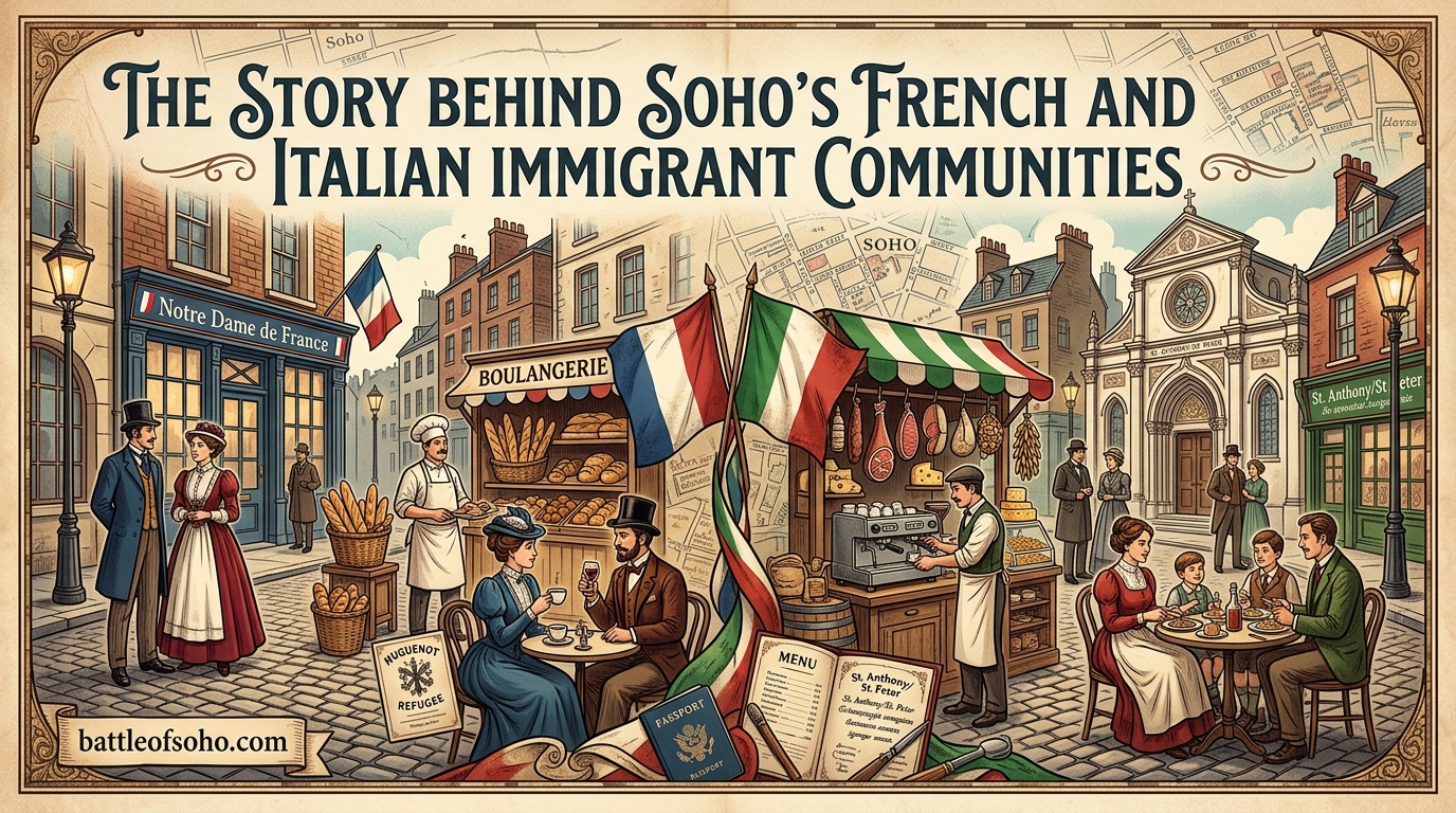The Story Behind Soho’s French and Italian Immigrant Communities
