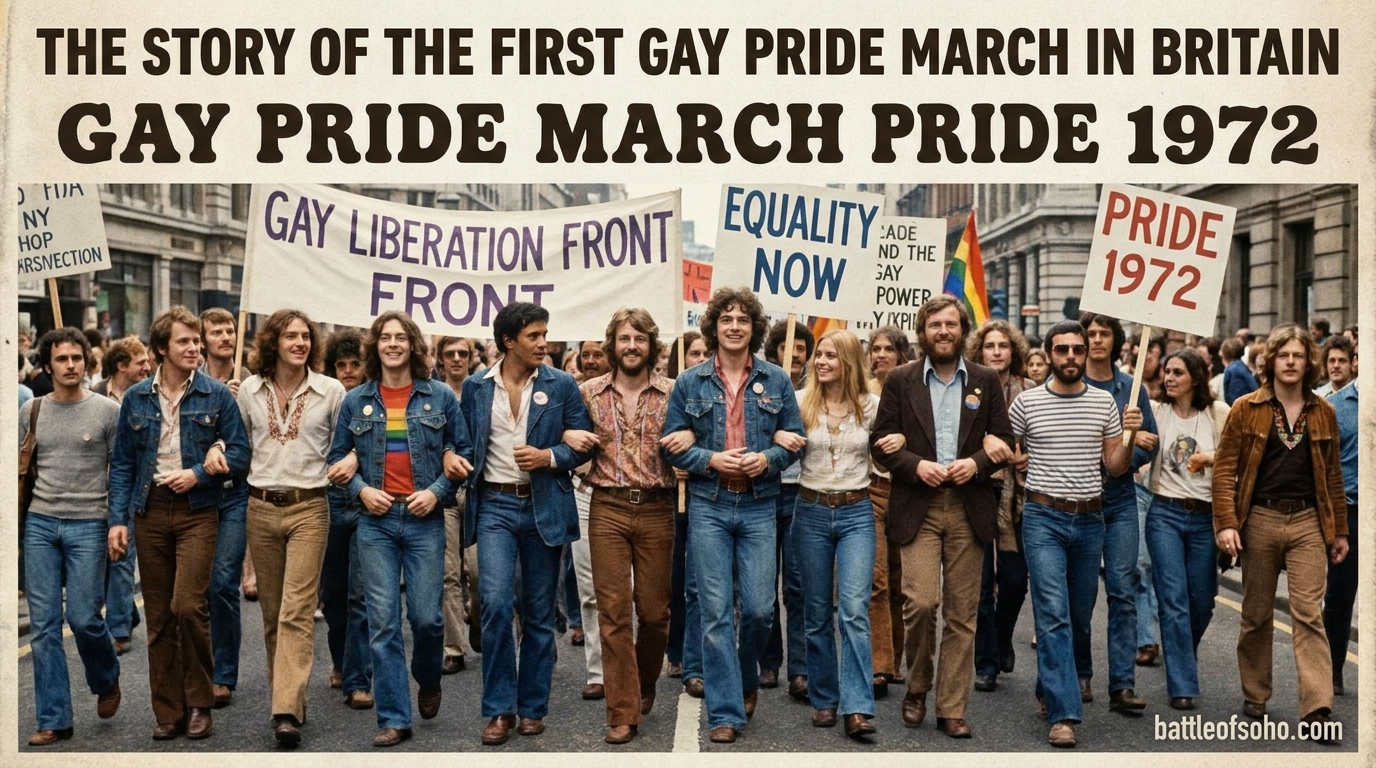 The Story of the First Gay Pride March in Britain