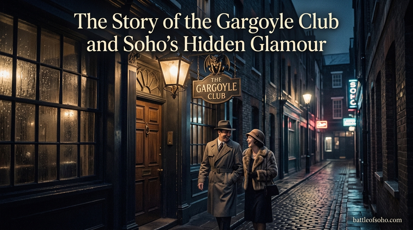 The Story of the Gargoyle Club and Soho's Hidden Glamour