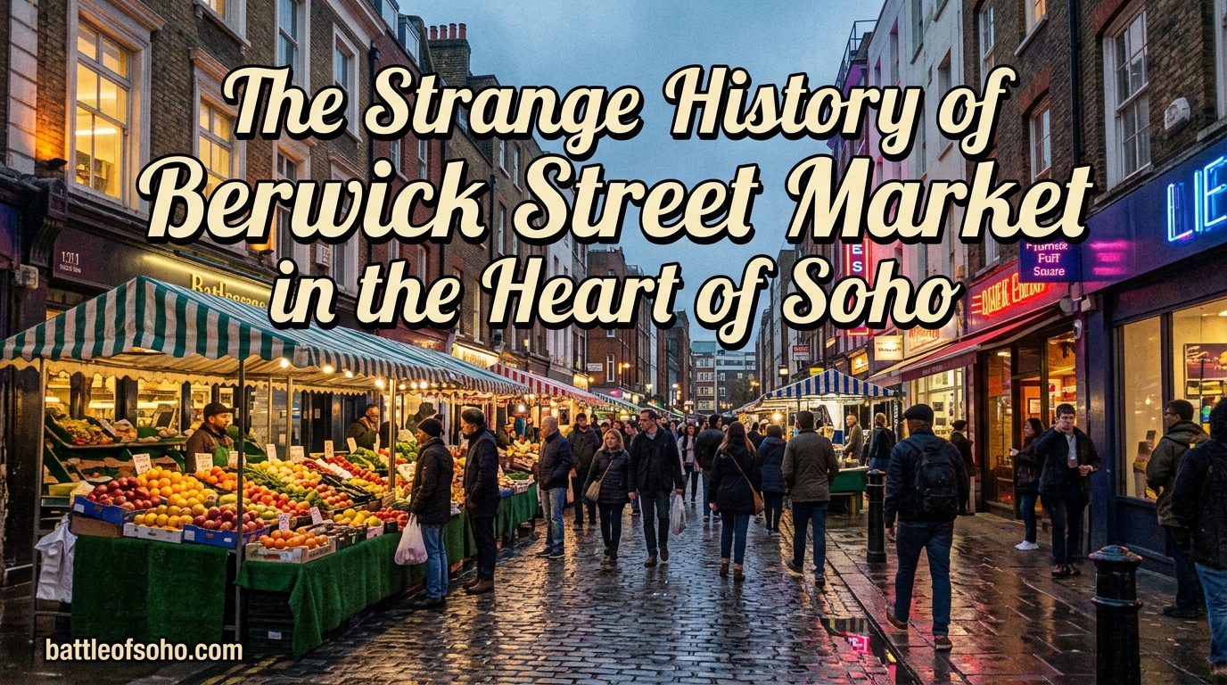 The Strange History of Berwick Street Market in the Heart of Soho