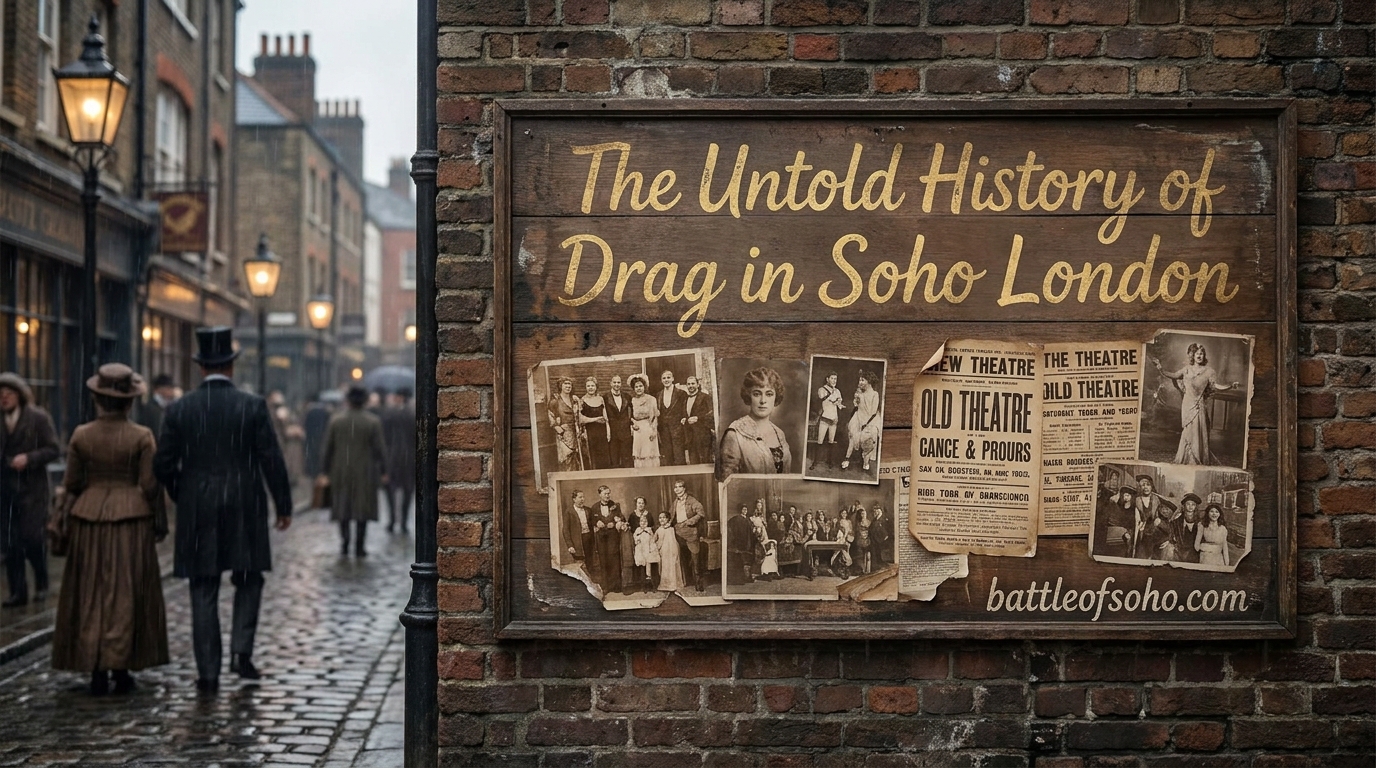 The Untold History of Drag in Soho London