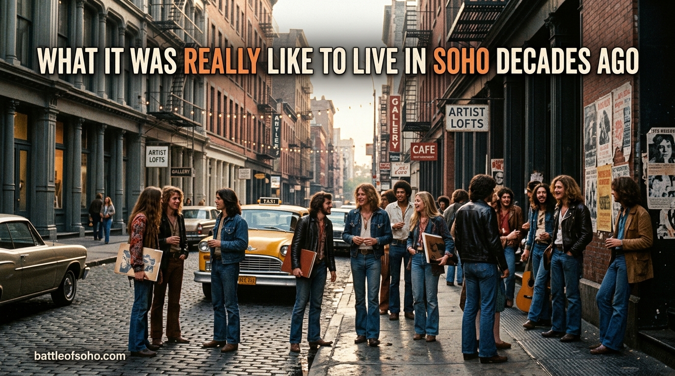 What It Was Really Like to Live in Soho Decades Ago