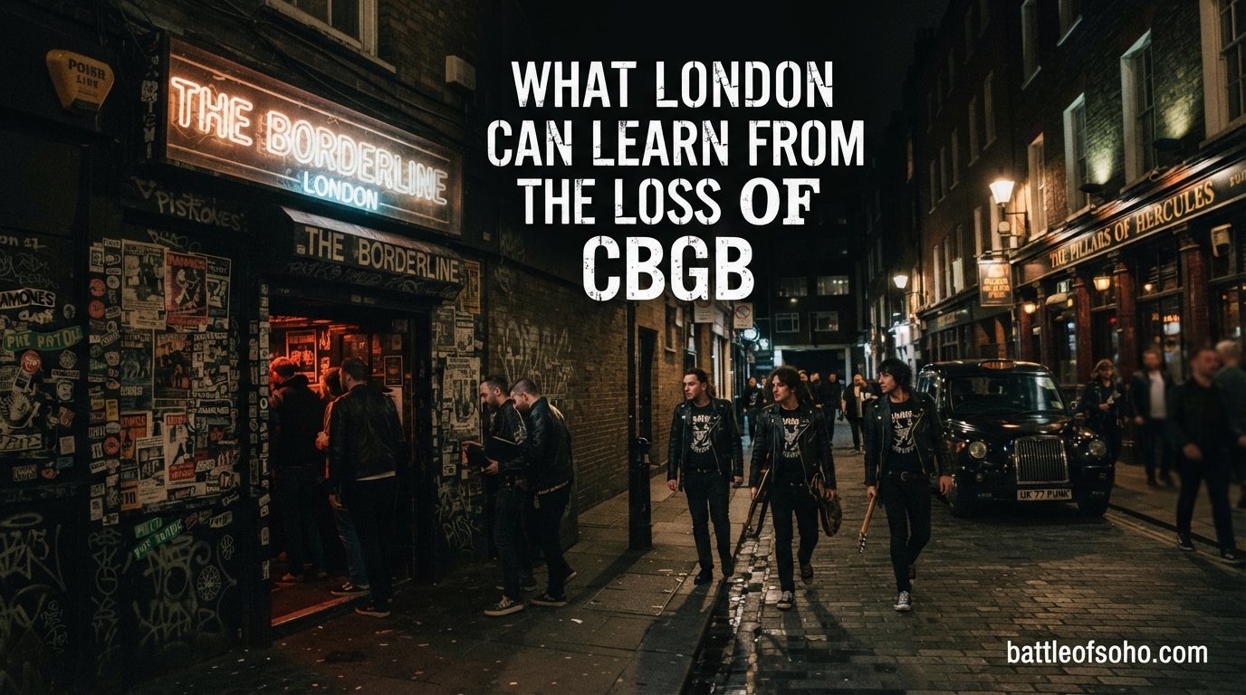 What London Can Learn From the Loss of CBGB