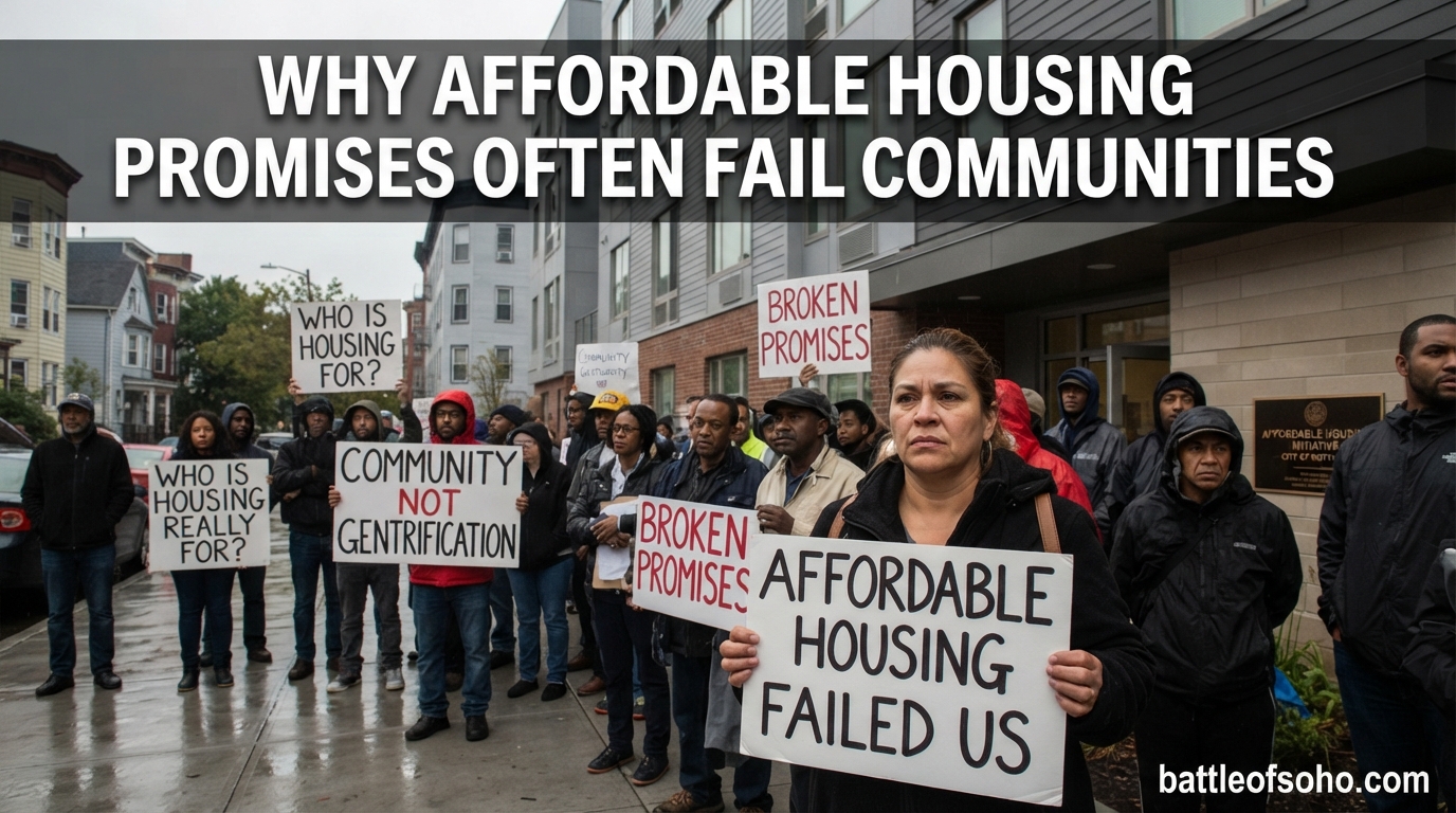 Why Affordable Housing Promises Often Fail Communities