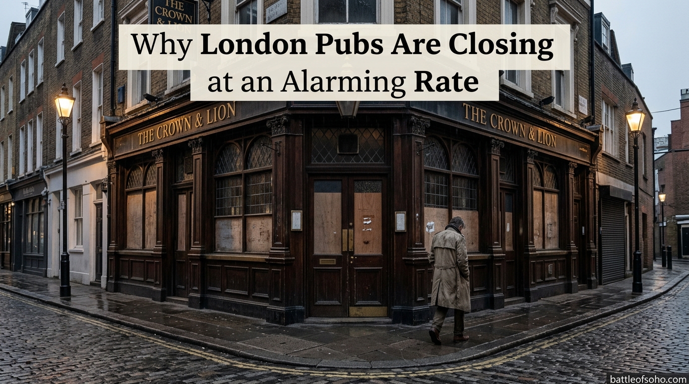 Why London Pubs Are Closing at an Alarming Rate