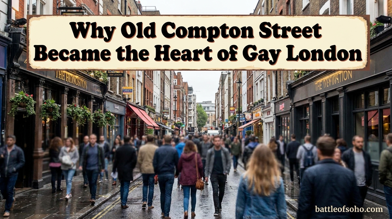 Why Old Compton Street Became the Heart of Gay London