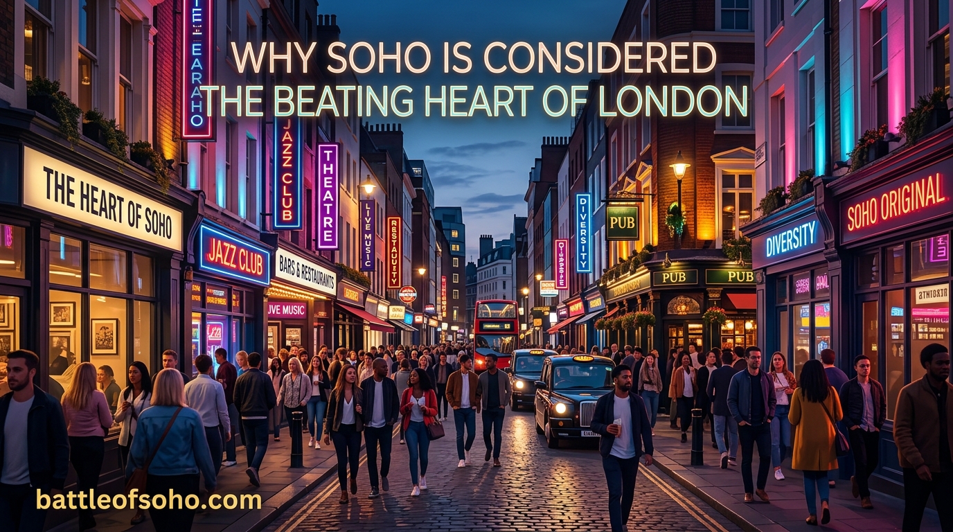 Why Soho Is Considered the Beating Heart of London