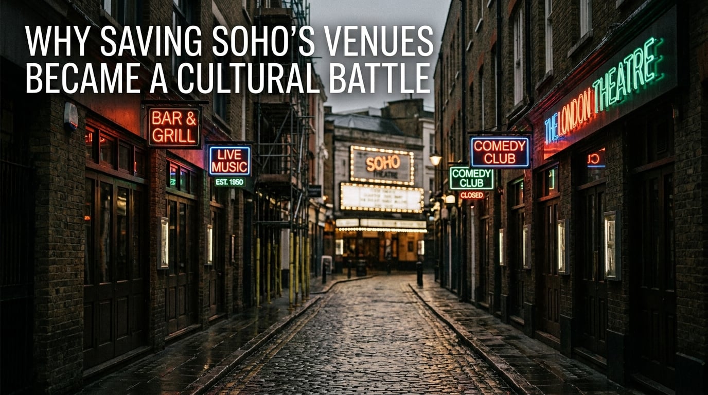 Why Saving Soho's Venues Became a Cultural Battle