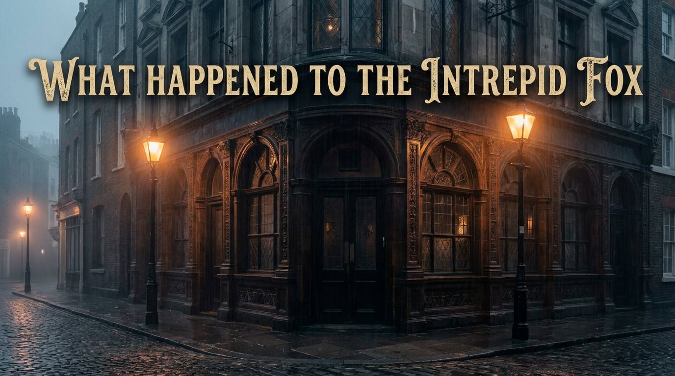 What Happened to the Intrepid Fox the Goth Pub of Soho