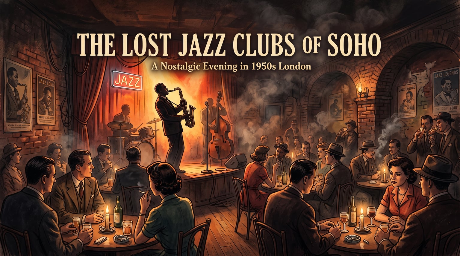 The Lost Jazz Clubs of Soho and Why They Disappeared