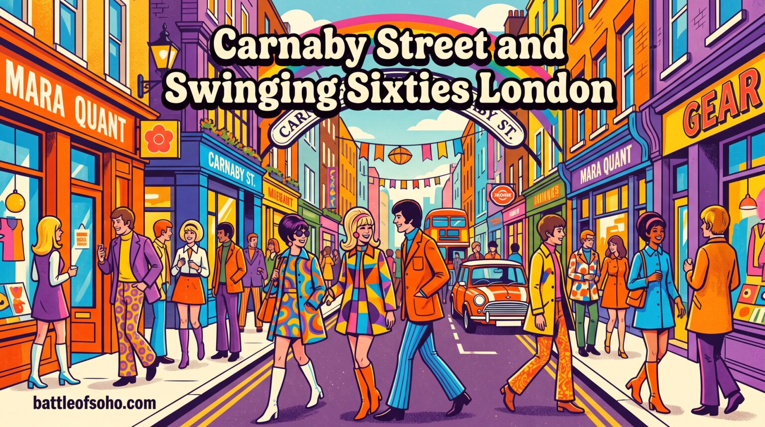 The Story of Carnaby Street and Swinging Sixties London
