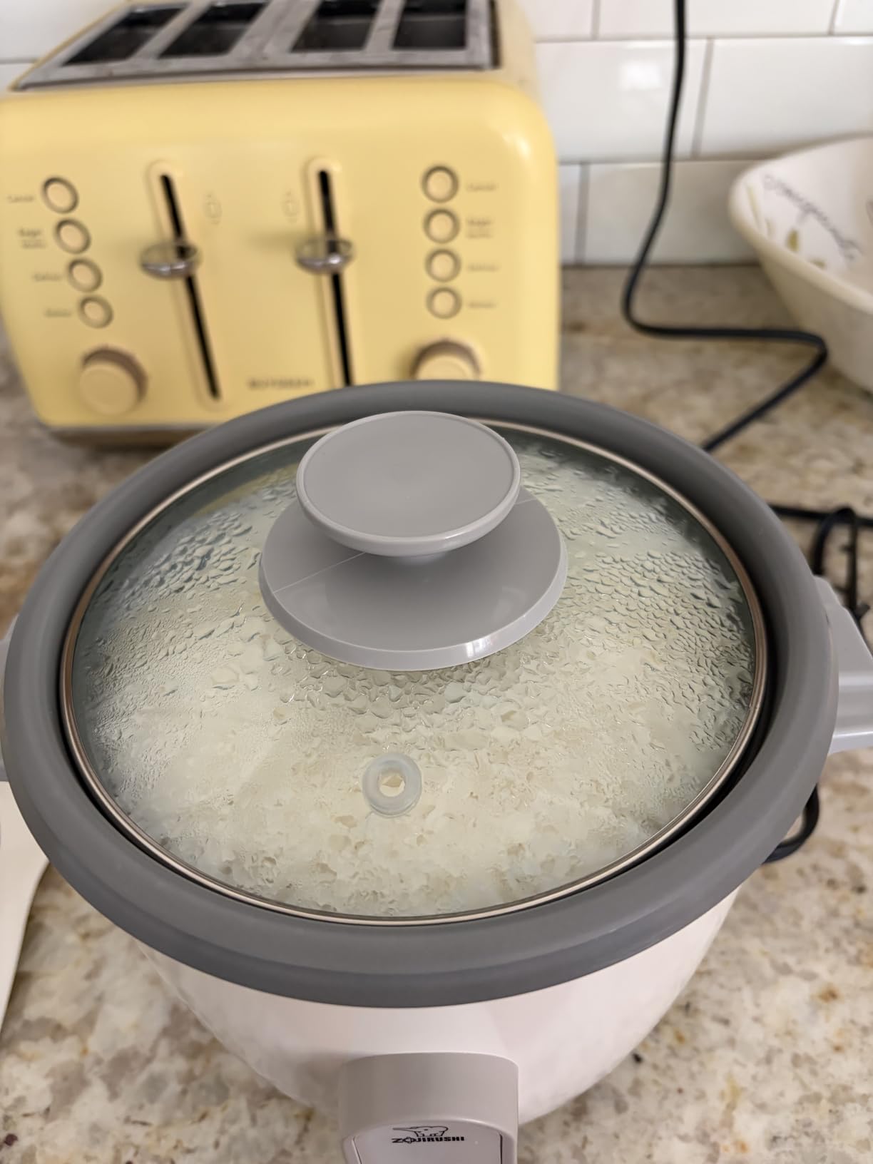 Zojirushi NHS-18 10-Cup (Uncooked) Rice Cooker and Warmer, White customer photo 1