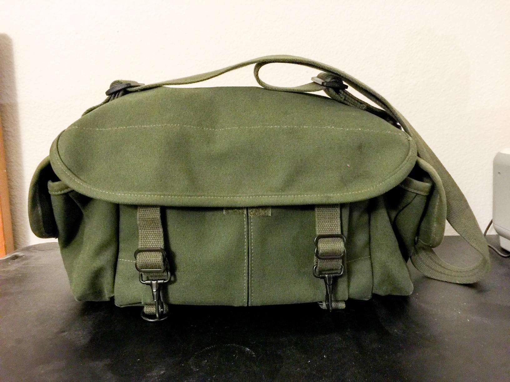 Domke F-2 Large Canvas Camera Bag - Water Resistant, Holds Camera Body & Multiple Lenses up to 300mm customer photo 1