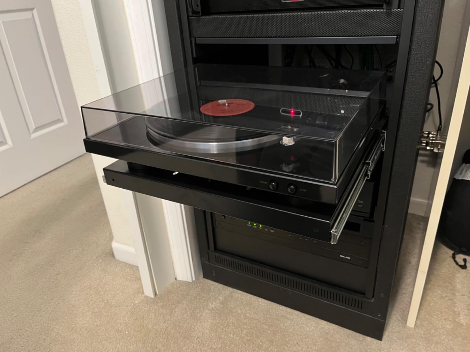 Denon DP-300F Fully Automatic Analog Turntable & Vinyl Record Player with Built-in Phono Equalizer customer photo 1