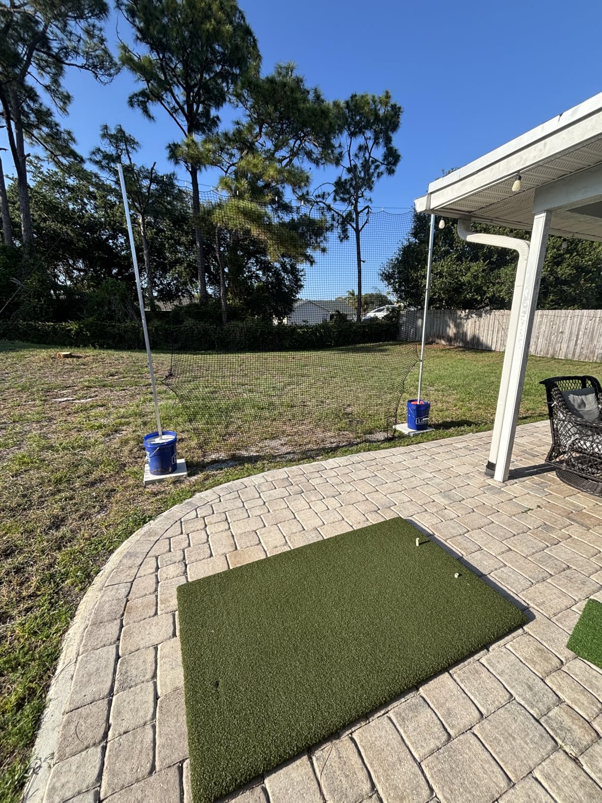The Original Country Club Elite 3'x5' Heavy Duty Commercial Practice Mat. The First Golf Mat that Takes A Real Tee and Lets You Swing Down Through,Simulator,Indoor/Outdoor customer photo 2
