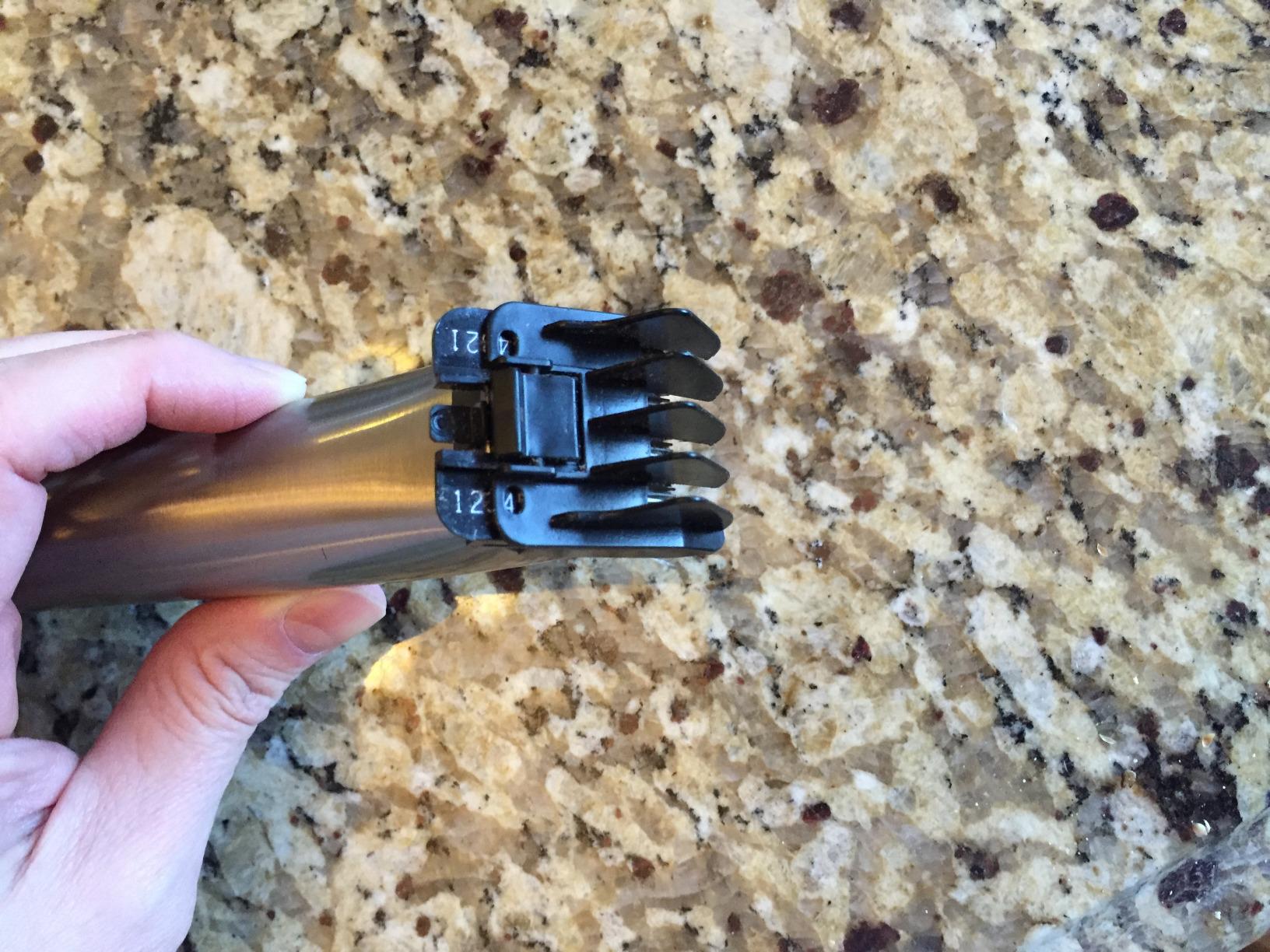 Wahl USA Stainless Steel Lithium-Ion Cordless Beard Trimmer for Men - Rechargeable All in One Men's Beard Trimmer with Rotary Ear & Nose Trimmer, & Detail Trimmer - Model 9818A customer photo 1