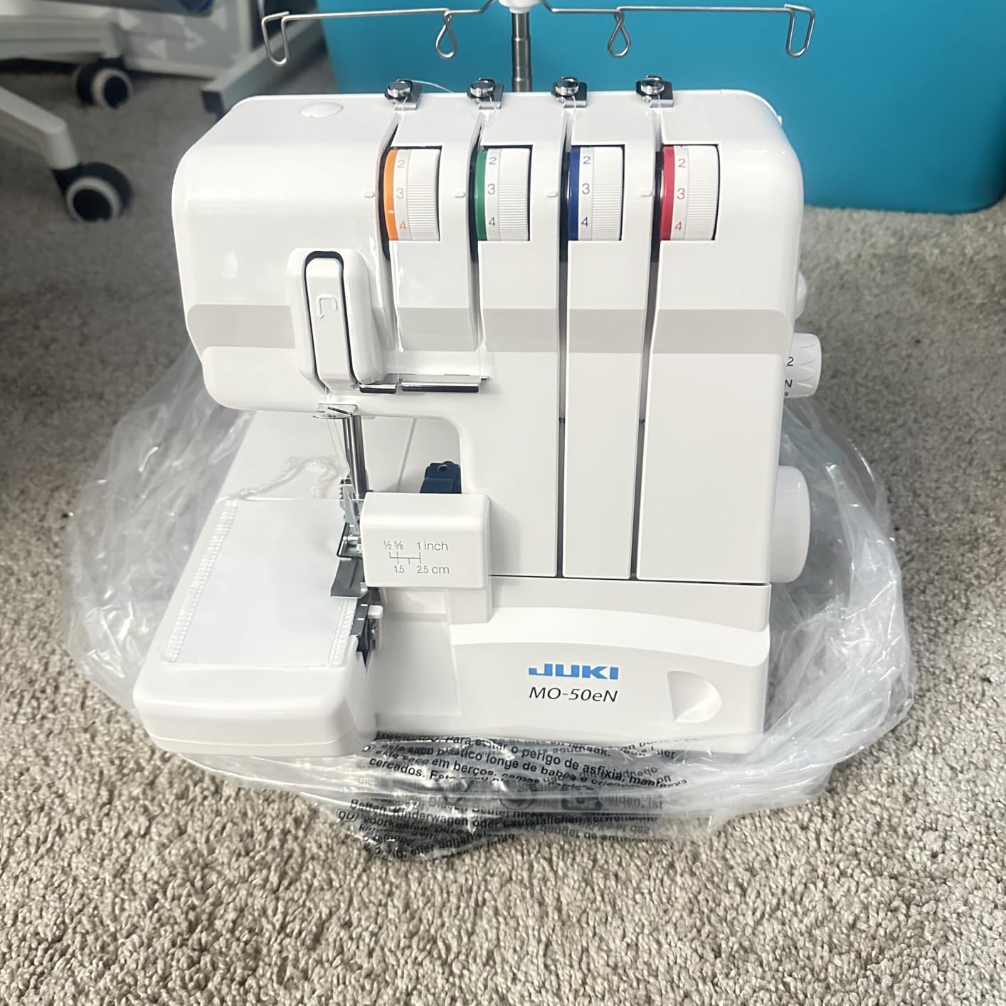 Juki MO-50E 3 or 4 Thread Serger with Adjustable Differential Feed customer photo 1