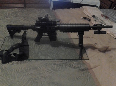 Crosman M4-177 Tactical Style Variable Pump .177-Caliber Pellet/BB Air Rifle Series customer photo 2