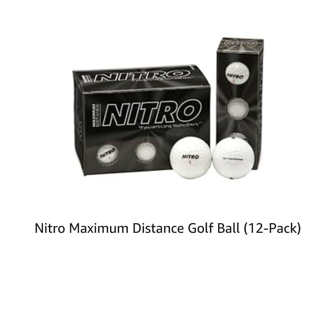 Nitro Maximum Distance Golf Ball (12-Pack) customer photo 1