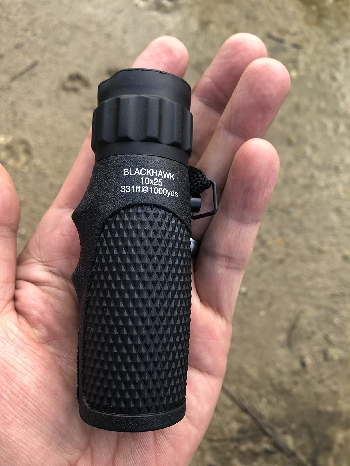 Blackhawk Waterproof Monocular - Compact, Fogproof, Multi-Coated Optics, Slip-Resistant Grip for Birding, Hiking, Sports, Concerts & Outdoor Use customer photo 1