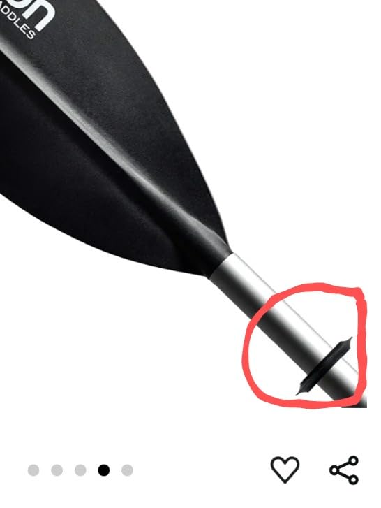 Cannon Paddles Escape E Kayak Paddle with Black Fiberglass Reinforced Polymer Blades (2-Piece) customer photo 1