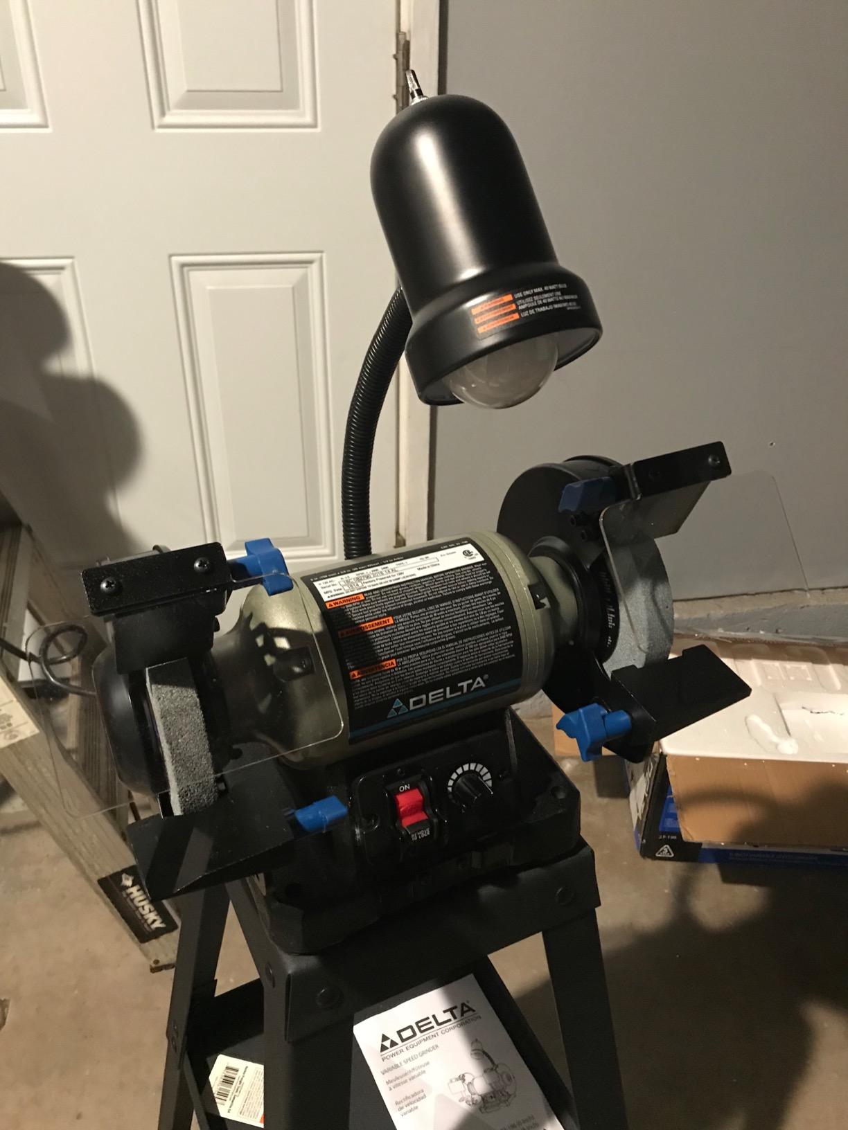 Delta Power Tools 23-196 6-Inch Variable Speed Bench Grinder customer photo 2