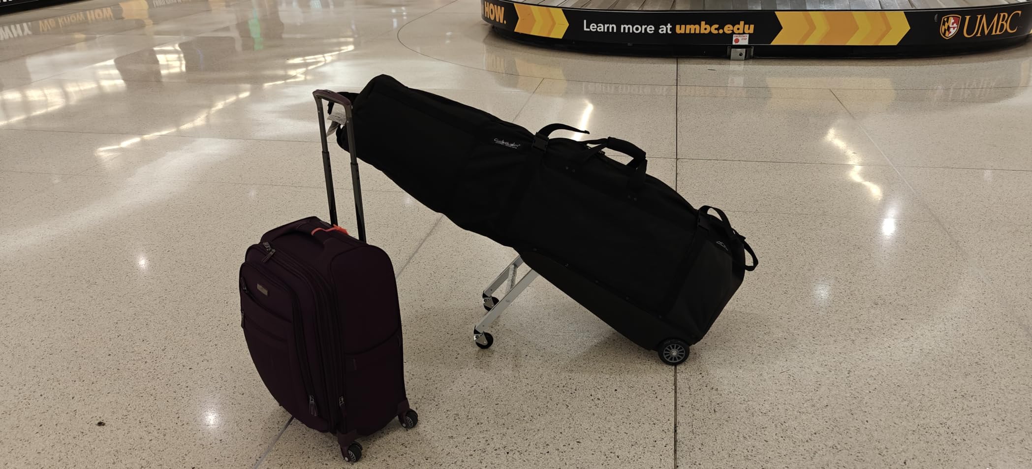 Sun Mountain ClubGlider Journey Golf Travel Bag - 4-Wheel Rolling System, Extendable & Retractable Legs for Easy Transport, Effortless Travel & Maneuverability customer photo 2