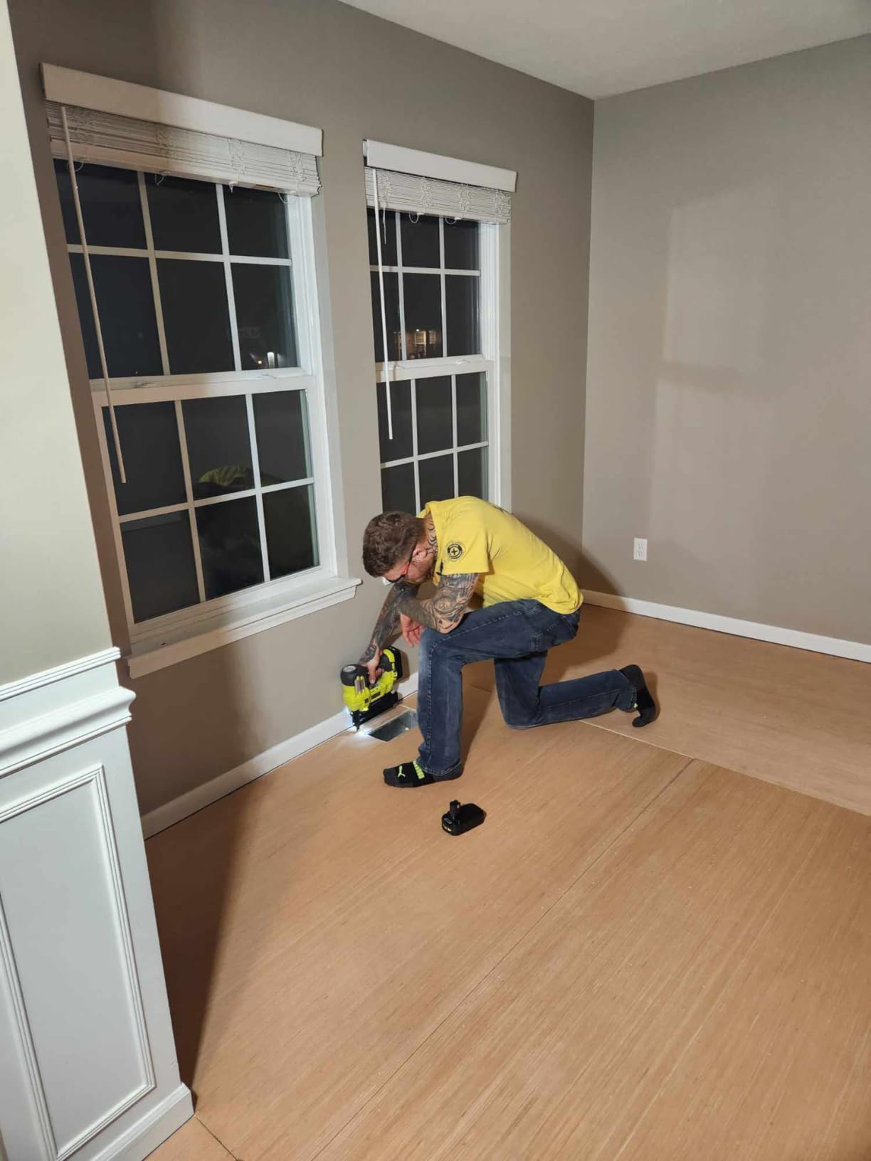 Ryobi 18-Volt ONE+ AirStrike 18-Gauge Cordless Brad Nailer (Tool-Only) customer photo 1