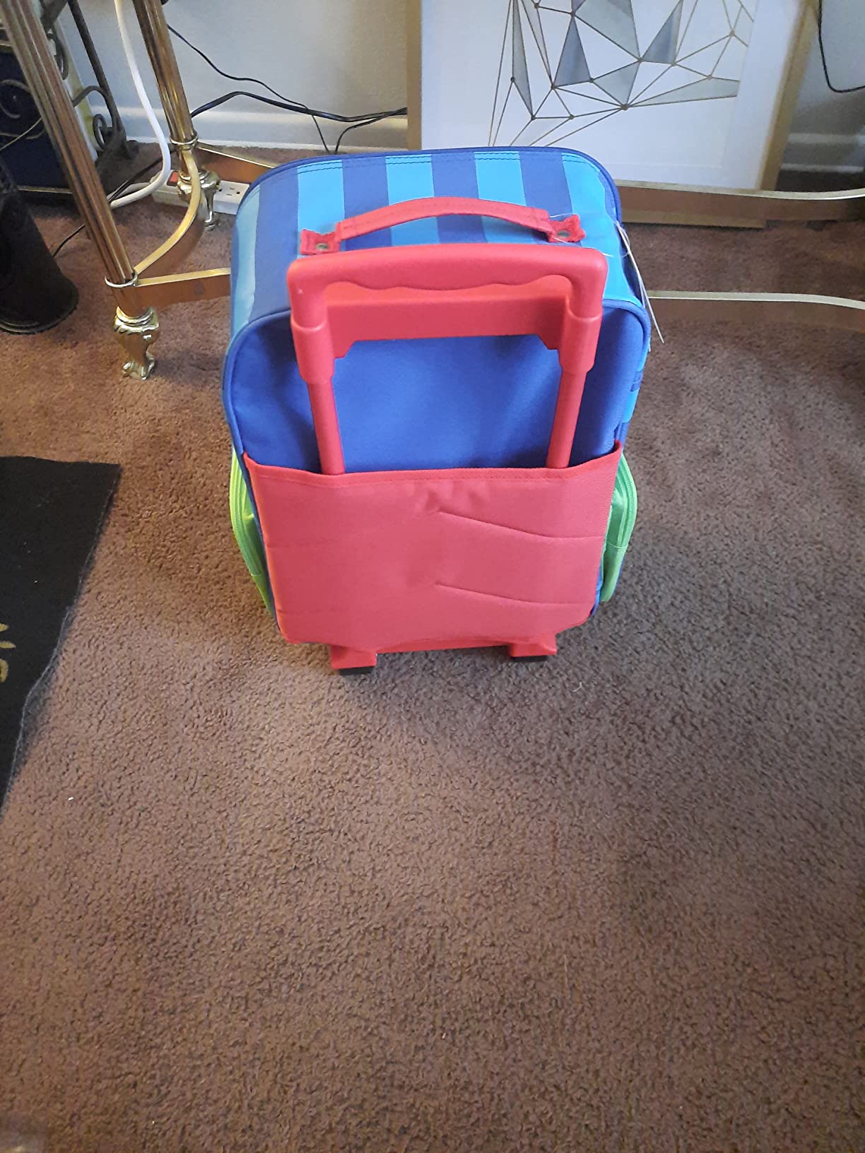 Stephen Joseph Kids Classic Rolling Luggage, Kids Luggage, Toddler Rolling Travel Carry On, Kids Suitcase with wheels customer photo 2