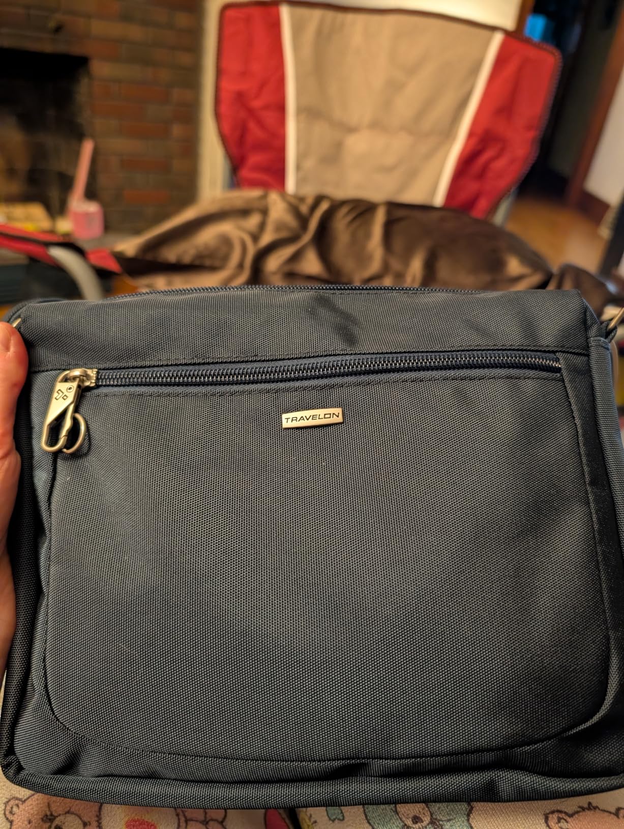 Travelon Anti-Theft Classic Small East/West Crossbody customer photo 2