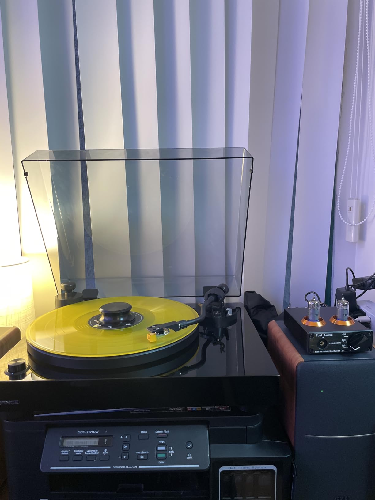 Fluance RT80 Classic High Fidelity Vinyl Turntable Record Player with Audio Technica AT91 Cartridge, Belt Drive, Built-in Preamp, Adjustable Counterweight, Solid Wood Plinth - Piano Black customer photo 2