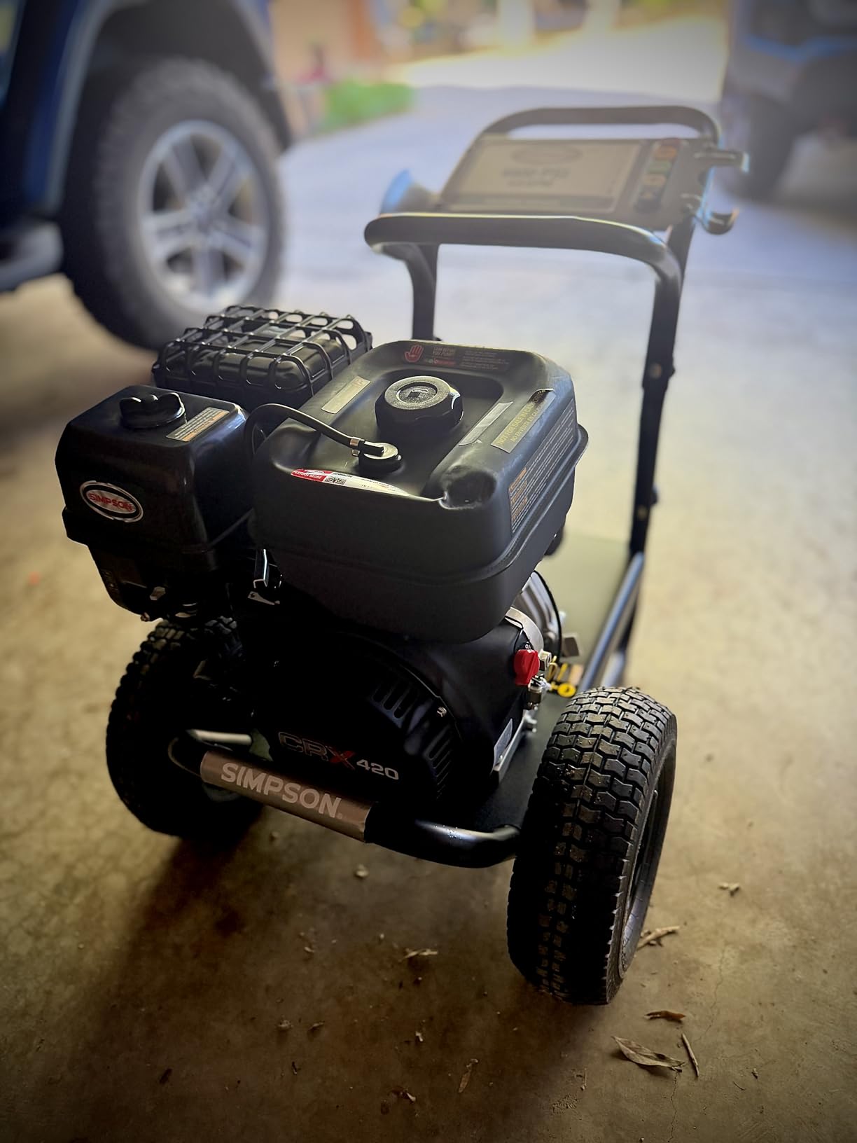 Simpson PowerShot 4400 PSI Gas Pressure Washer, 4.0 GPM, CRX 420cc Engine customer photo 2