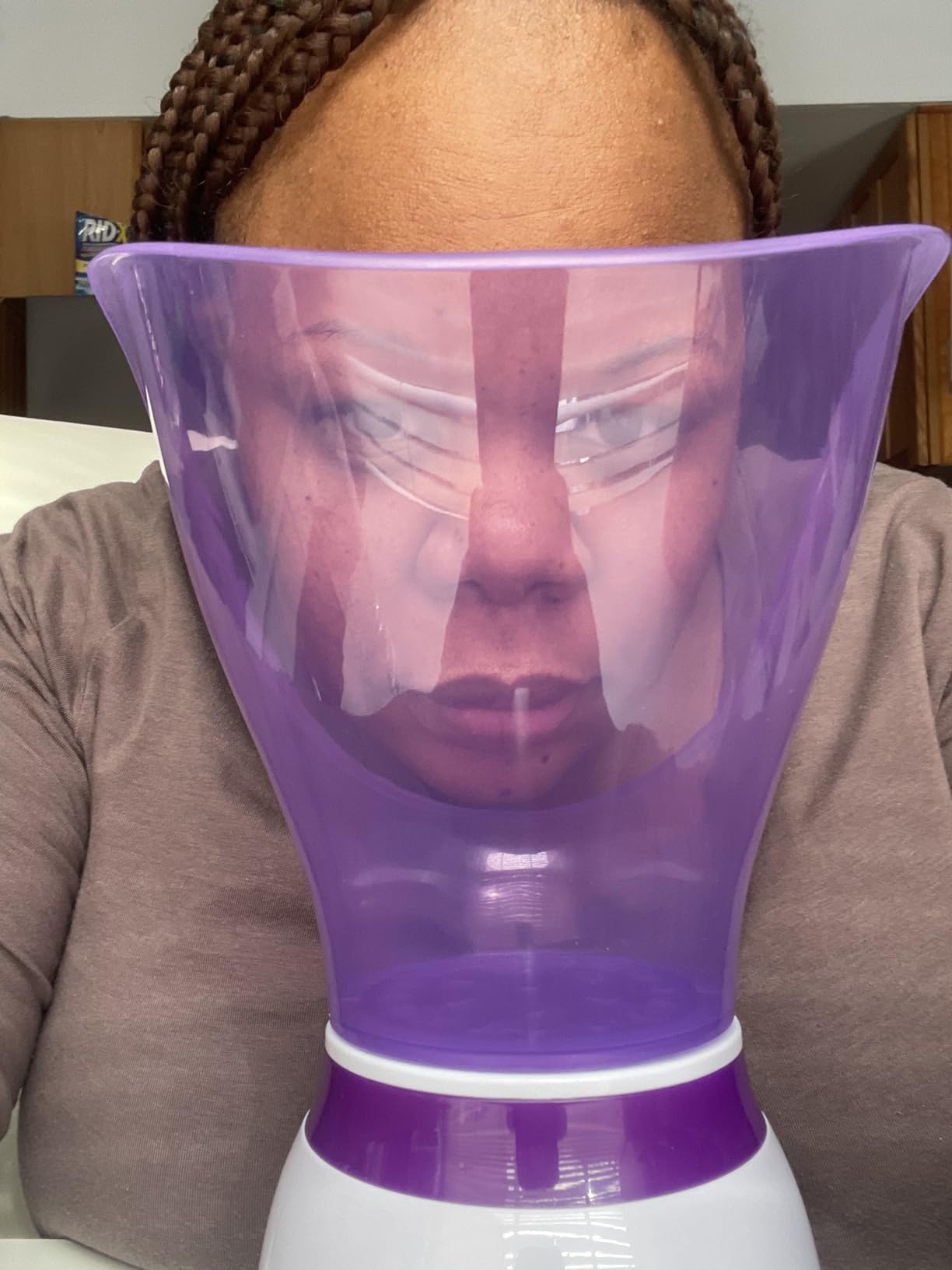 Beauty Nymph Spa Home Facial Steamer Sauna Pores and Extract Blackheads - Face Steaming Skincare Deep Cleanse SPA customer photo 2