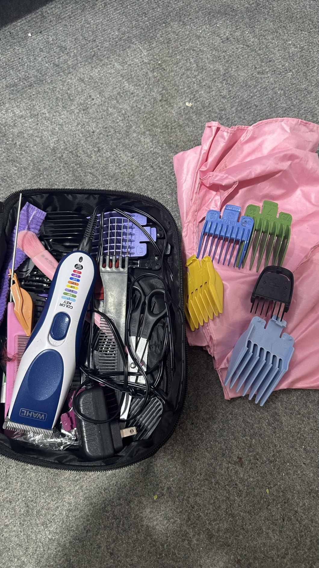 Wahl Color Pro Cordless Rechargeable Hair Clipper & Trimmer - Easy Color-Coded Guide Combs - for Men, Women, & Children - Model 9649P customer photo 2