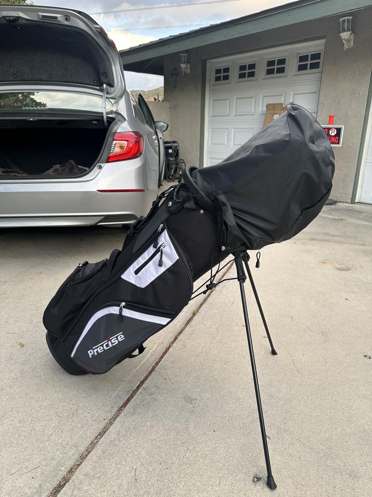 Precise M5 Men's Complete Golf Club Set | 14-Piece, 460cc Titanium Driver, Fairway Wood & Hybrid, Irons Through Wedge, Putter, Stand Bag, Left/Right customer photo 1