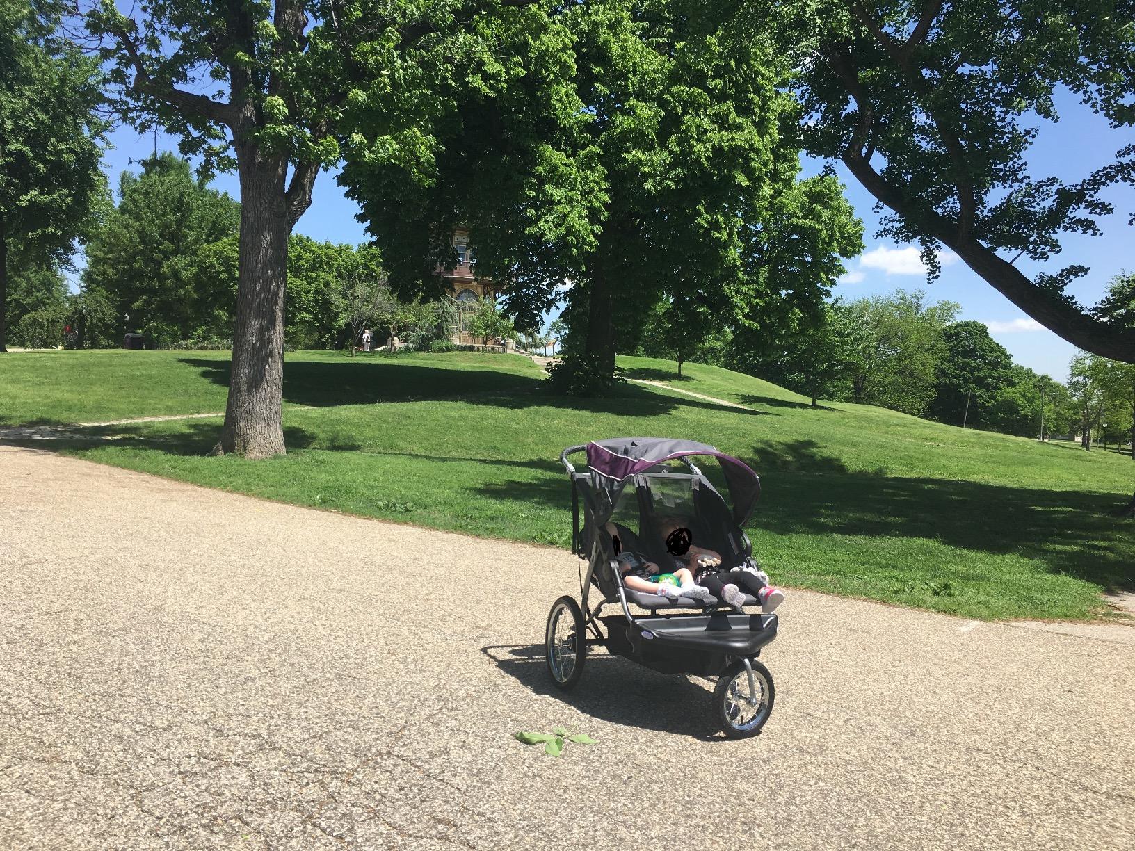 Baby Trend Navigator Lite Double Jogger, Europa customer photo 2