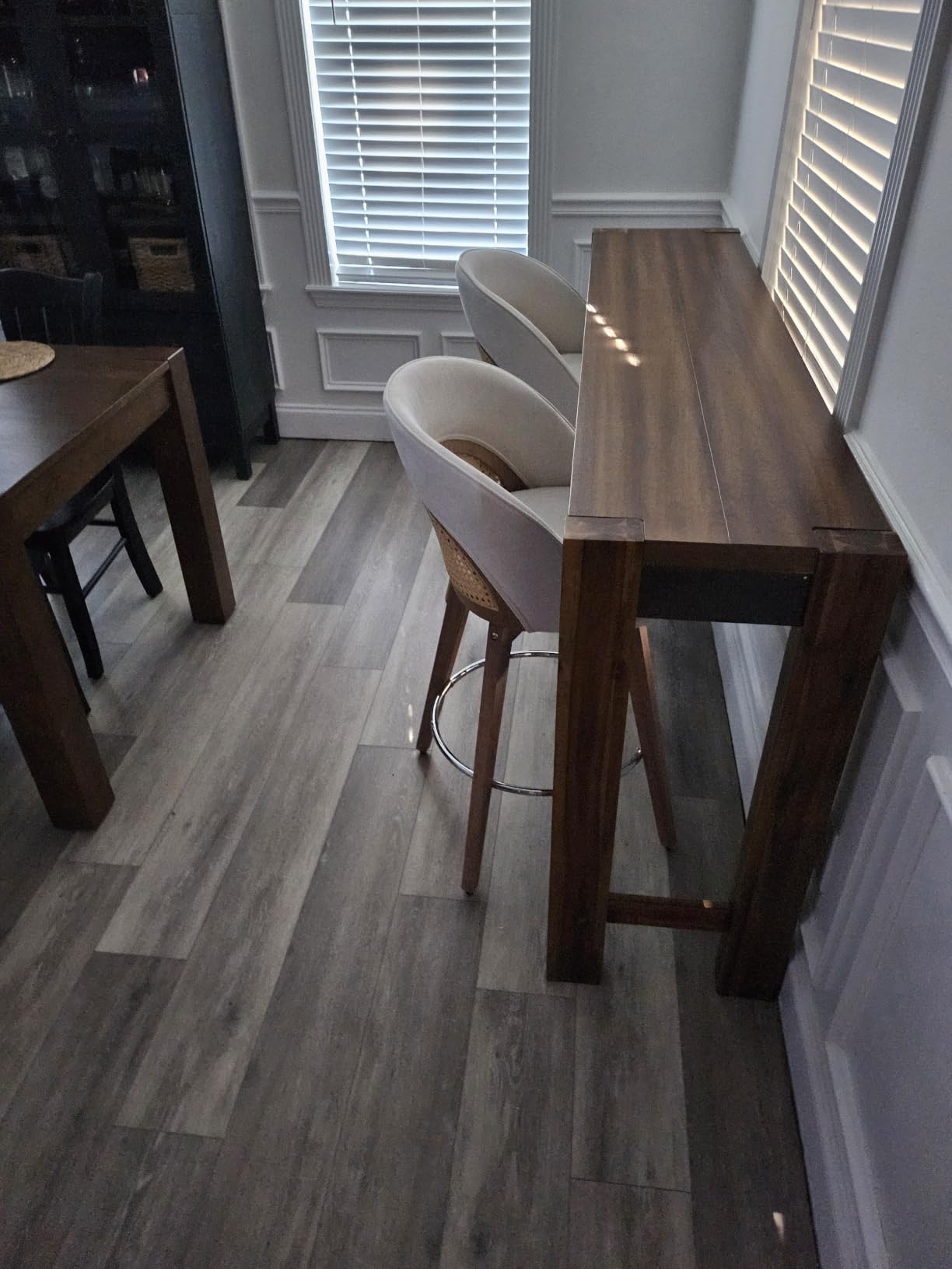 Signature Design by Ashley Furniture Torjin Long Counter Height Table, Seats up to 3, Wood, 72.13