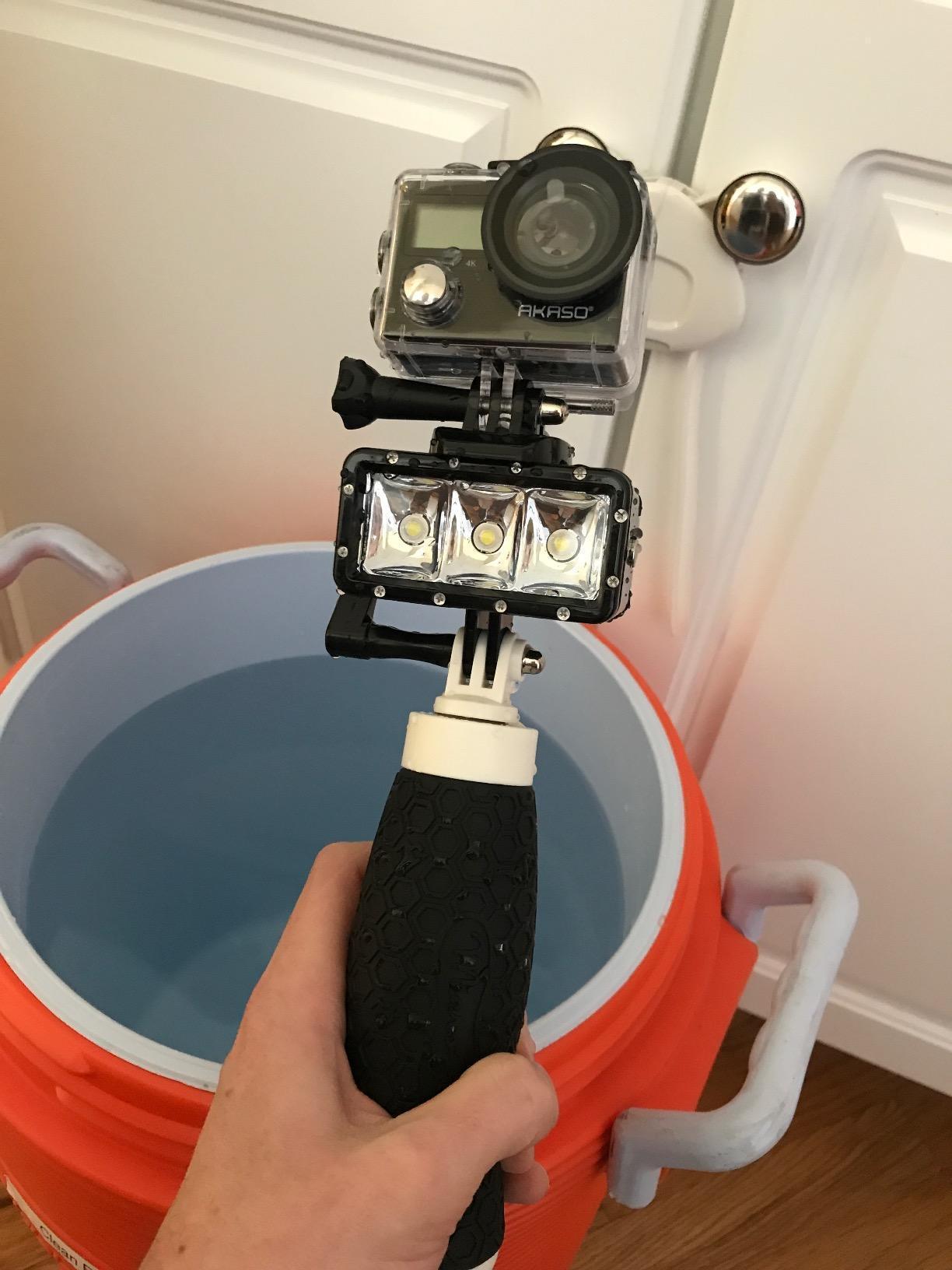 AKASO Brave 4 Action Camera 4K30 Ultra HD Waterproof Underwater Camera | 20MP EIS WiFi Remote Control 170° FOV 5X Zoom Sport Camera with Accessories Kit customer photo 1