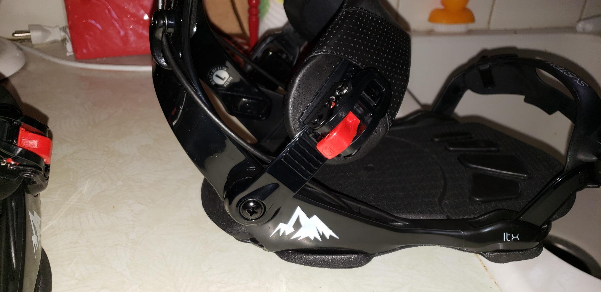System LTX Men's Rear Entry Step in Style Snowboard Bindings customer photo 2