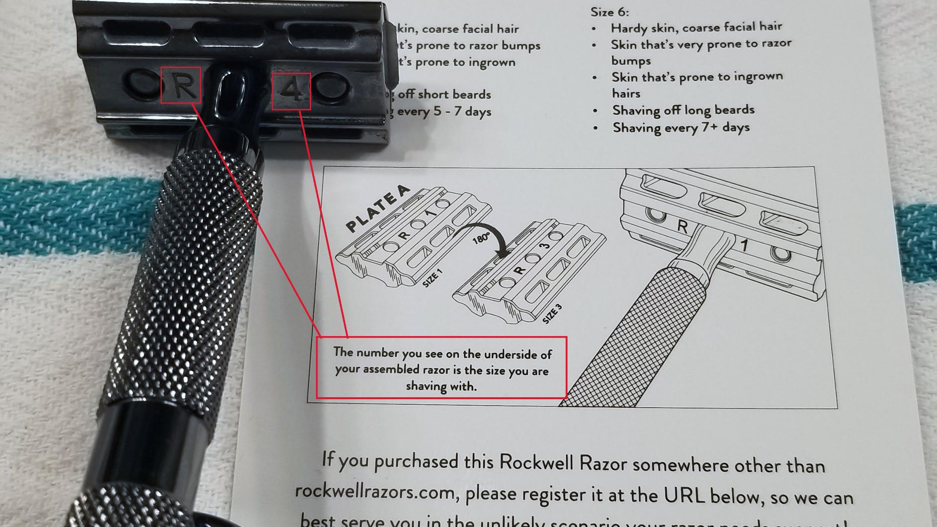 ROCKWELL RAZORS 6C Gunmetal Chrome Safety Razor With 6 Adjustable Shave Settings and 5 Fully Recyclable Razor Blades. Reusable Safety Razors for Men and Women. customer photo 1